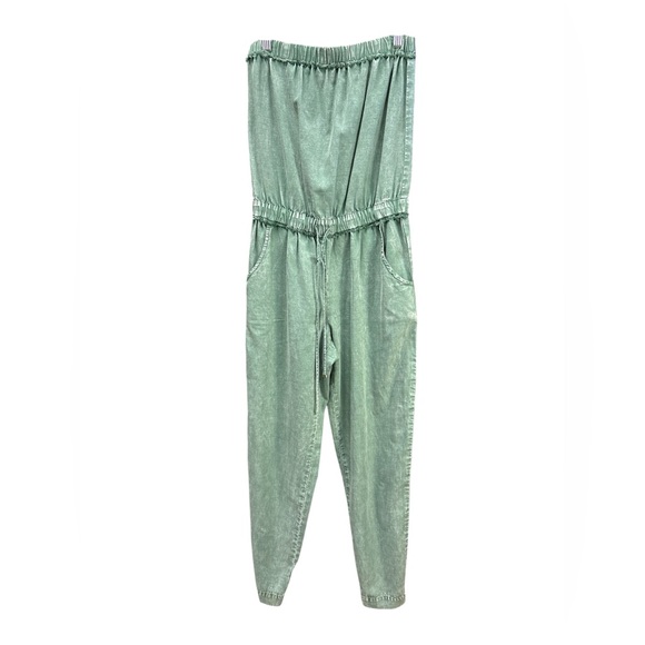 Young Fabulous & Broke Revolve Strapless Jogger Jumpsuit Small - Picture 5 of 7